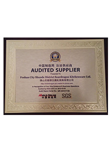 Audited Supplier by SGS